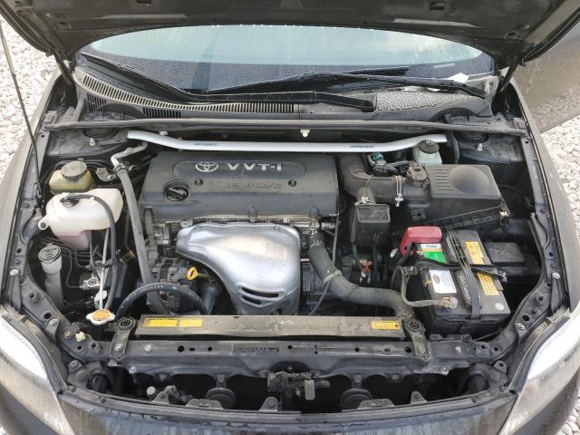 JTKDE177950008254 - 2005 TOYOTA SCION TC შავი ფოტო 11