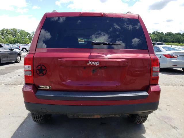 1C4NJPBA1CD631211 - 2012 JEEP PATRIOT SPORT RED photo 6