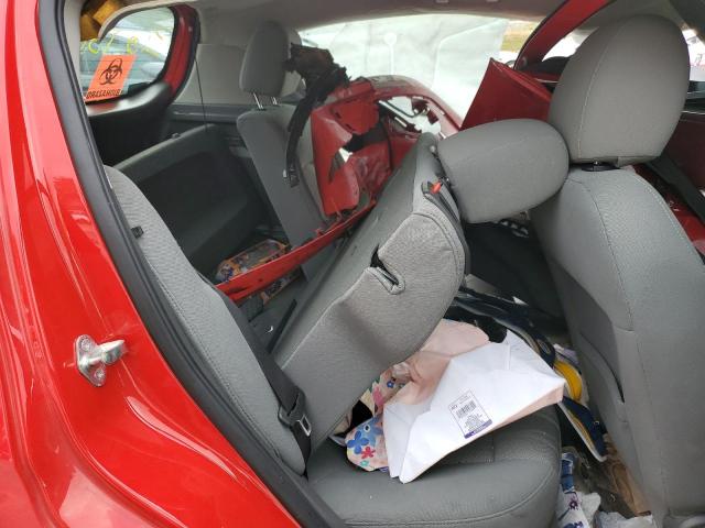 1G1JC6SH4F4112067 - 2015 CHEVROLET SONIC LT 红色 照片 10