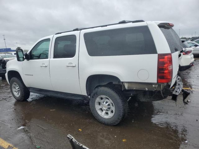 1GNWKLEG4CR111511 - 2012 CHEVROLET SUBURBAN K2500 LS WHITE photo 2