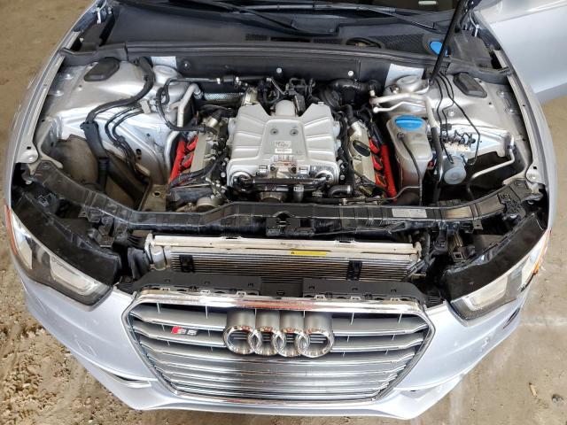 WAUCGAFR4FA015377 - 2015 AUDI S5 PREMIUM PLUS SILVER photo 11