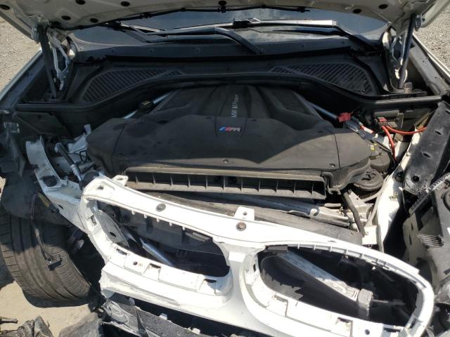 5YMKW8C55K0Y75064 - 2019 BMW X6 M WHITE photo 12