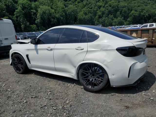 5YMKW8C55K0Y75064 - 2019 BMW X6 M WHITE photo 2
