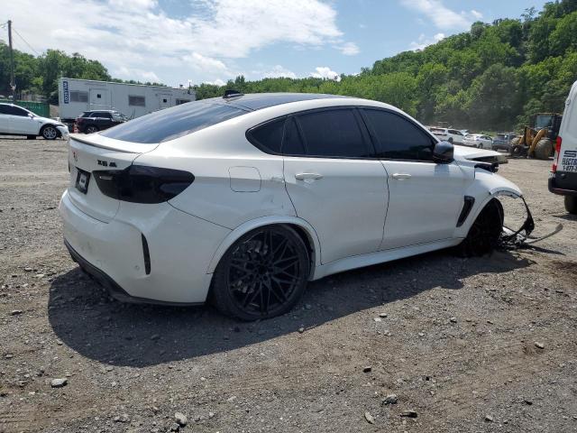 5YMKW8C55K0Y75064 - 2019 BMW X6 M WHITE photo 3