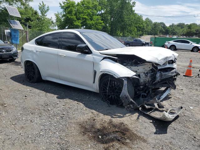 5YMKW8C55K0Y75064 - 2019 BMW X6 M WHITE photo 4