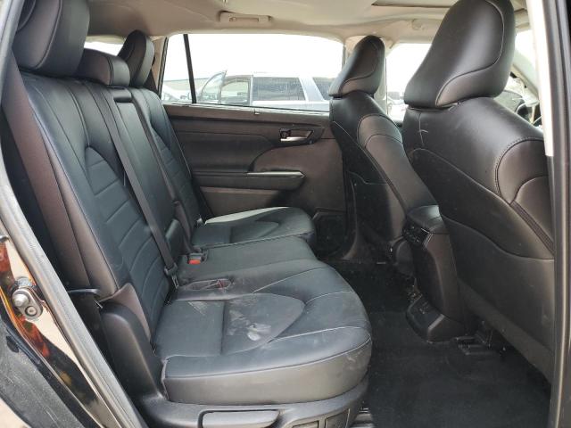 5TDGZRAH8NS137866 - 2022 TOYOTA HIGHLANDER XLE BLACK photo 10
