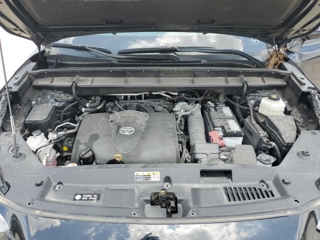 5TDGZRAH8NS137866 - 2022 TOYOTA HIGHLANDER XLE BLACK photo 11
