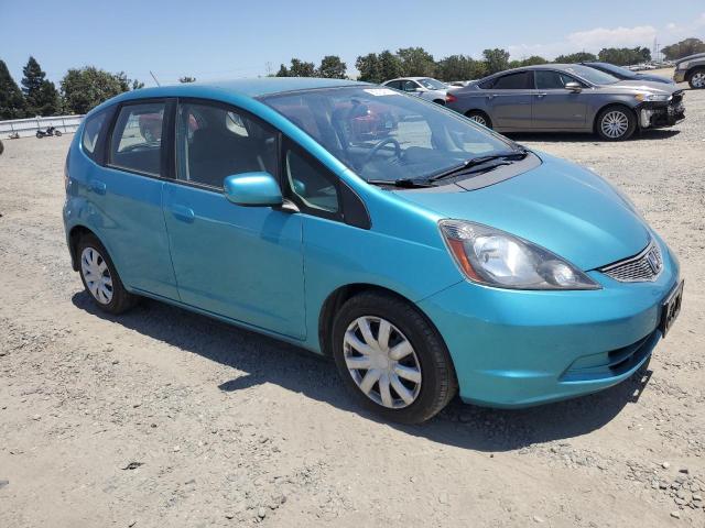 JHMGE8H3XDC013547 - 2013 HONDA FIT 青绿色 照片 4