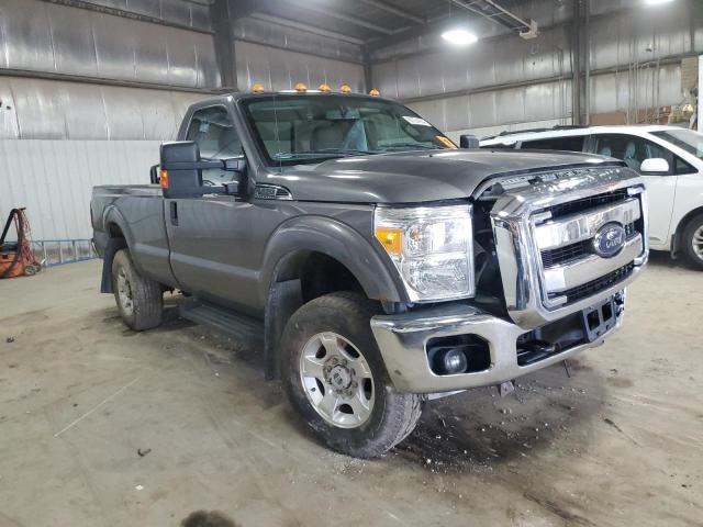 1FTRF3B69EEA47658 - 2014 FORD F350 SUPER DUTY GRAY photo 4