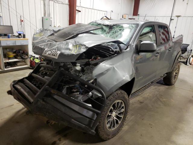 1GCGTEEN6J1314240 - 2018 CHEVROLET COLORADO ZR2 GRAY photo 2