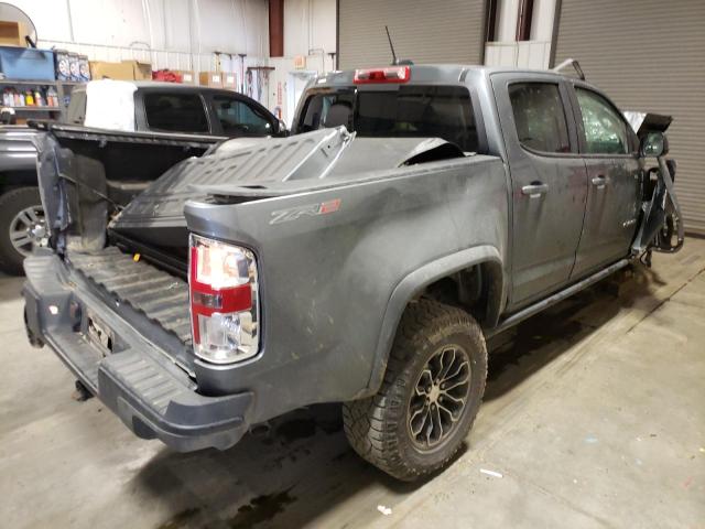 1GCGTEEN6J1314240 - 2018 CHEVROLET COLORADO ZR2 GRAY photo 4