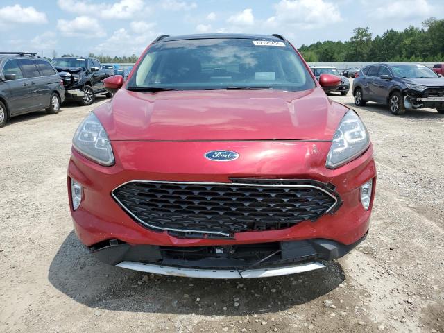 1FMCU9J93LUA07357 - 2020 FORD ESCAPE TITANIUM RED photo 5