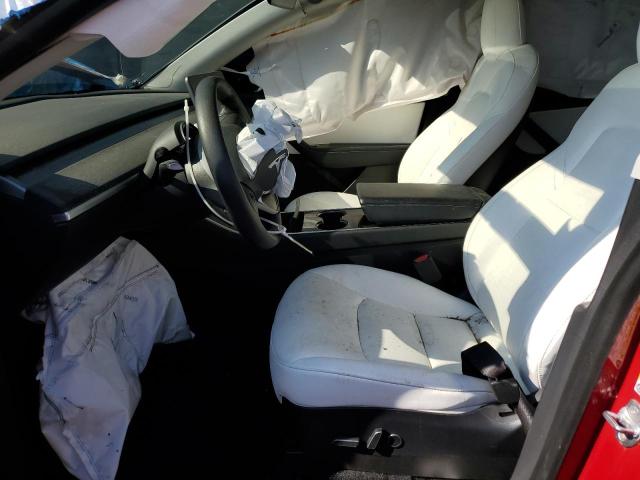 5YJYGDEE6MF061337 - 2021 TESLA MODEL Y Rot Foto 7