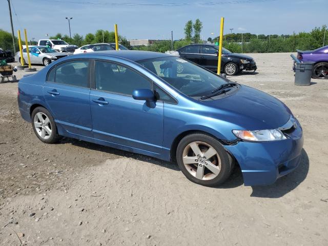 19XFA1F67BE037730 - 2011 HONDA CIVIC LX-S BLUE photo 4