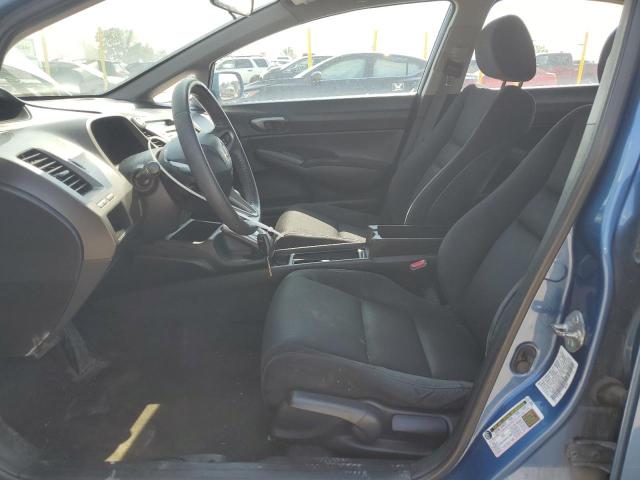 19XFA1F67BE037730 - 2011 HONDA CIVIC LX-S BLUE photo 7