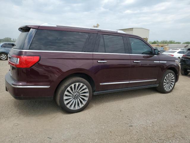 5LMJJ3LT4KEL14550 - 2019 LINCOLN NAVIGATOR L RESERVE MAROON photo 3