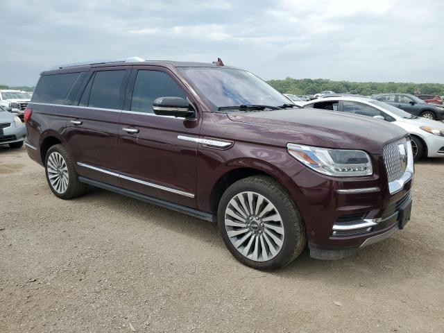 5LMJJ3LT4KEL14550 - 2019 LINCOLN NAVIGATOR L RESERVE MAROON photo 4