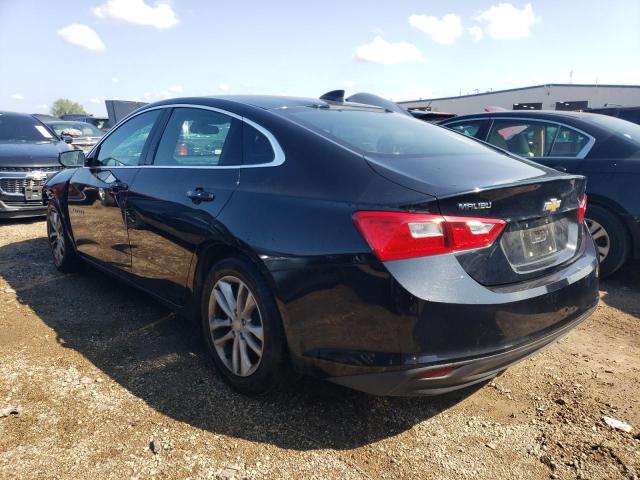 1G1ZE5ST3HF242439 - 2017 CHEVROLET MALIBU LT BLACK photo 2