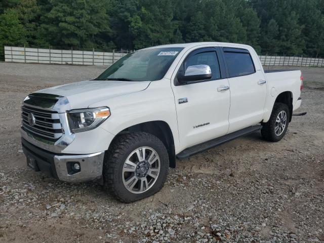 5TFHY5F11LX907537 - 2020 TOYOTA TUNDRA CREWMAX LIMITED WHITE photo 1