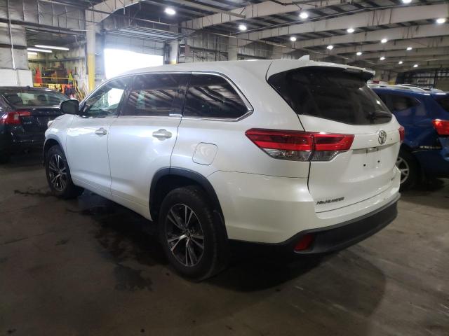 5TDBZRFH5HS438893 - 2017 TOYOTA HIGHLANDER LE WHITE photo 3