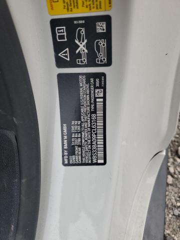 WBS33BA09PCL63168 - 2023 BMW M4 COMPETITION WHITE photo 12