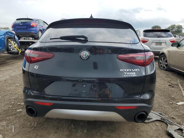 ZASFAKPN1J7B91786 - 2018 ALFA ROMEO STELVIO SPORT أسود صورة 6