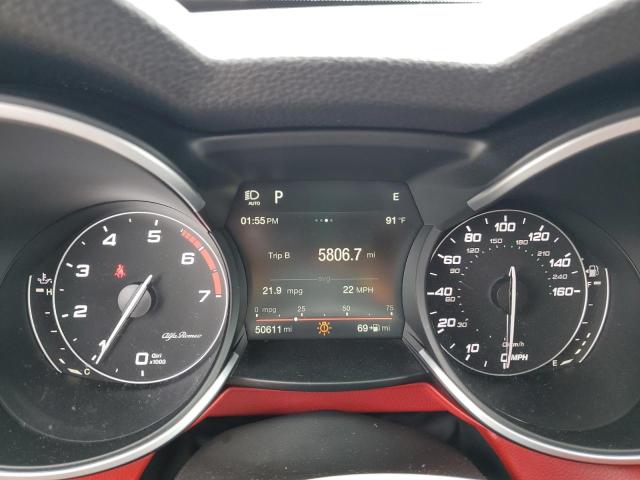 ZASFAKPN1J7B91786 - 2018 ALFA ROMEO STELVIO SPORT أسود صورة 9