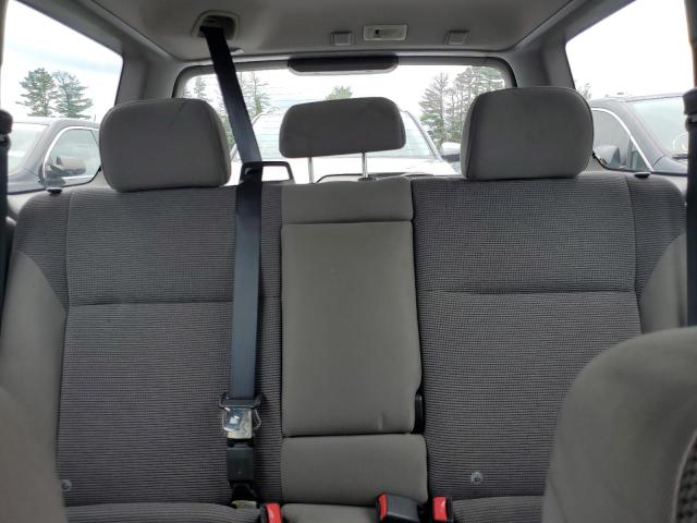 JF1SG63626H727082 - 2006 SUBARU FORESTER 2.5X GRAY photo 10