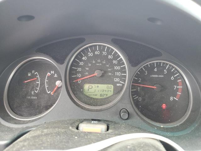 JF1SG63626H727082 - 2006 SUBARU FORESTER 2.5X GRAY photo 9