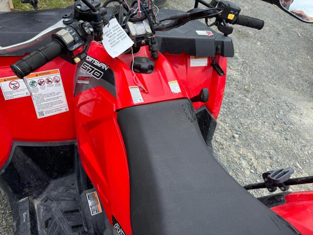 4XASEE573HA074362 - 2017 POLARIS SPORTSMAN 570 EPS 红色 照片 5
