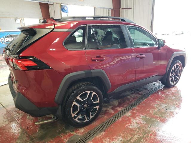 2T3J1RFV8KC059399 - 2019 TOYOTA RAV4 ADVENTURE RED photo 3