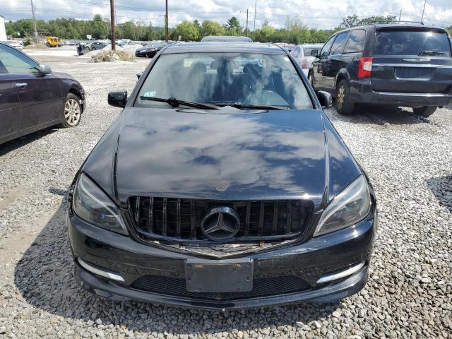 WDDGF8BB5BR135263 - 2011 MERCEDES-BENZ C 300 4MATIC BLACK photo 5