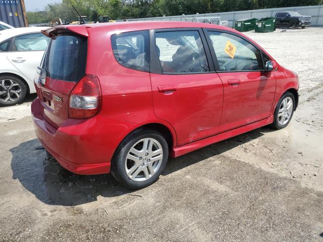 JHMGD38607S033557 - 2007 HONDA FIT S 红色 照片 3