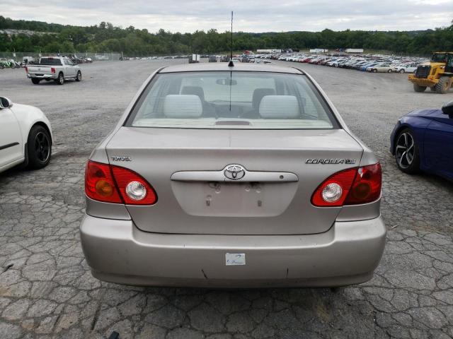 1NXBR32E73Z141620 - 2003 TOYOTA COROLLA CE TAN photo 6