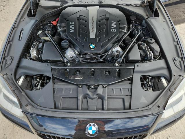 WBA6B4C50ED371434 - 2014 BMW 650 XI GRAN COUPE BLUE photo 11