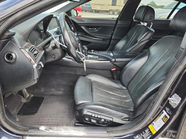 WBA6B4C50ED371434 - 2014 BMW 650 XI GRAN COUPE BLUE photo 7