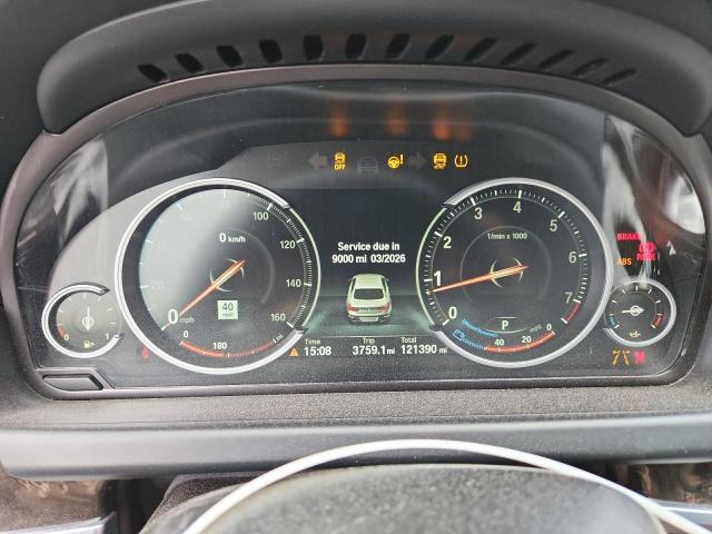 WBA6B4C50ED371434 - 2014 BMW 650 XI GRAN COUPE BLUE photo 9