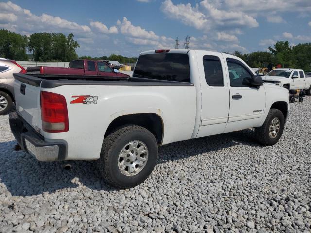 2GTEK19J181319781 - 2008 GMC SIERRA K1500 WHITE photo 3