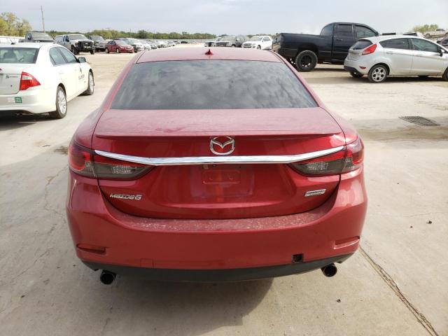 JM1GJ1W58F1196583 - 2015 MAZDA 6 GRAND TOURING RED photo 6