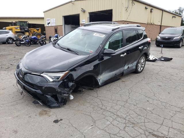 2T3DFREV3JW769033 - 2018 TOYOTA RAV4 LIMITED BLACK photo 1