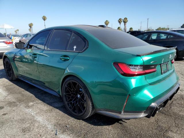 WBS33HJ04SFT90255 - 2025 BMW M3 COMPETITION GREEN photo 2