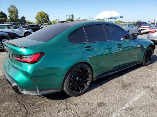 WBS33HJ04SFT90255 - 2025 BMW M3 COMPETITION GREEN photo 3