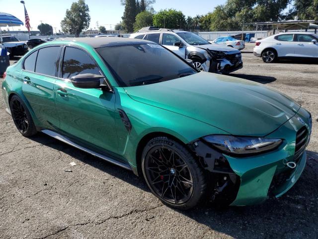 WBS33HJ04SFT90255 - 2025 BMW M3 COMPETITION GREEN photo 4