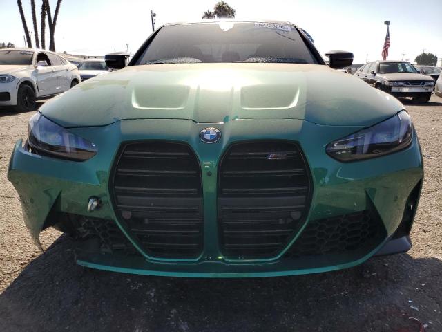 WBS33HJ04SFT90255 - 2025 BMW M3 COMPETITION GREEN photo 5