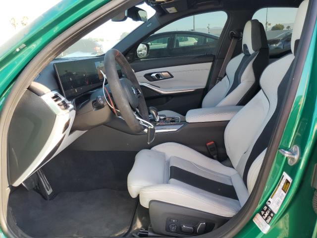 WBS33HJ04SFT90255 - 2025 BMW M3 COMPETITION GREEN photo 7