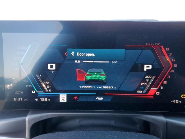 WBS33HJ04SFT90255 - 2025 BMW M3 COMPETITION GREEN photo 9