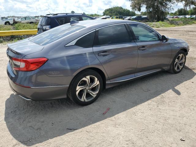 1HGCV1F59JA092830 - 2018 HONDA ACCORD EXL GRAY photo 3