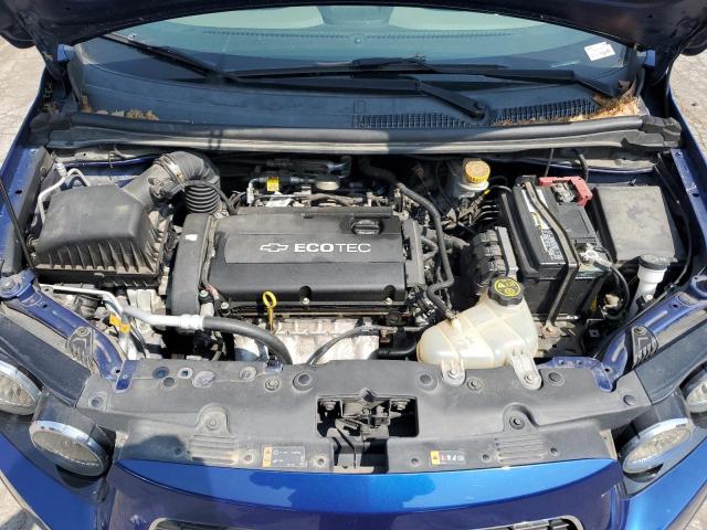 1G1JA6SH4E4127592 - 2014 CHEVROLET SONIC LS BLUE photo 11