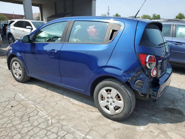 1G1JA6SH4E4127592 - 2014 CHEVROLET SONIC LS BLUE photo 2