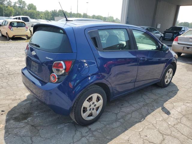 1G1JA6SH4E4127592 - 2014 CHEVROLET SONIC LS BLUE photo 3